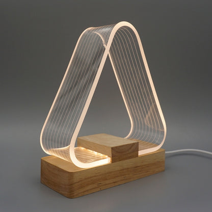 USB Einfache Studie Schreibtisch Lampe LED Acryl Nachtlicht