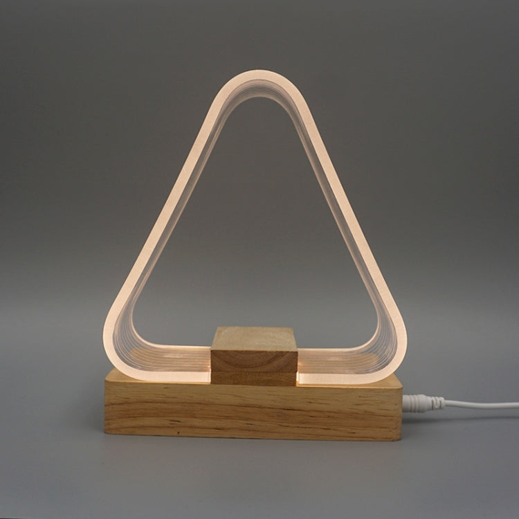 USB Einfache Studie Schreibtisch Lampe LED Acryl Nachtlicht