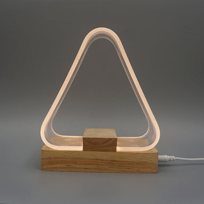 USB Einfache Studie Schreibtisch Lampe LED Acryl Nachtlicht