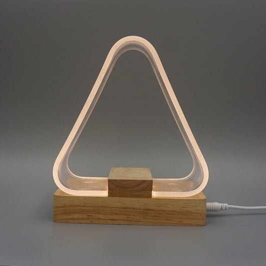 USB Einfache Studie Schreibtisch Lampe LED Acryl Nachtlicht