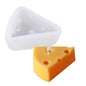 DIY Brushed Cheese Cake Handmade Soap Scented Candle Silicone Mold, Medium Cheese, Threaded Cheese, 8 Medium Cheese, Round Cheese