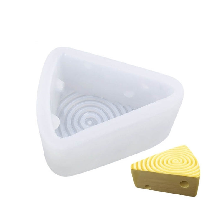 DIY Brushed Cheese Cake Handmade Soap Scented Candle Silicone Mold, Medium Cheese, Threaded Cheese, 8 Medium Cheese, Round Cheese