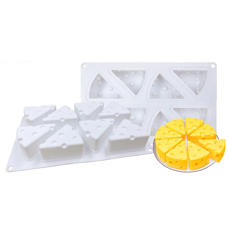 DIY Brushed Cheese Cake Handmade Soap Scented Candle Silicone Mold, Medium Cheese, Threaded Cheese, 8 Medium Cheese, Round Cheese