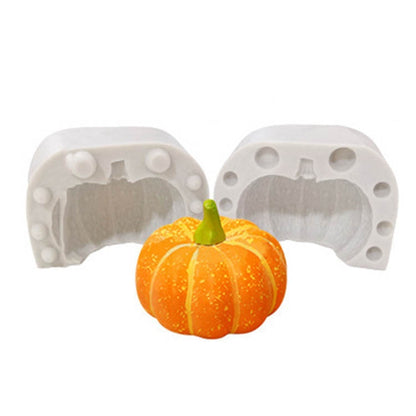 Halloween Dreidimensionale Kürbiskuchen DIY Duftkerze Silikonform, SW-36, SW-37, SW-44, SW-45, SW-46, SW-47, ZW-57, ZW-109