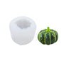 Halloween Dreidimensionale Kürbiskuchen DIY Duftkerze Silikonform, SW-36, SW-37, SW-44, SW-45, SW-46, SW-47, ZW-57, ZW-109