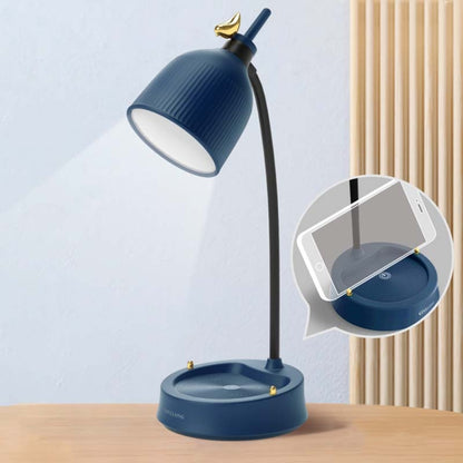 GIVELONG Forest Bird LED-Touch-USB-Tischlampe mit Handyhalter, Nachtlicht für Schlafzimmer und Nachttisch, GL361-1 Rot, GL361-2 Gelb, GL361-3 Blau, GL361-4 Grün, GL362-1 Pink, GL362-2 Gelb, GL362-3 Blau, GL362-4 Grün, GL363-1 Rot, GL363-2 Gelb ...
