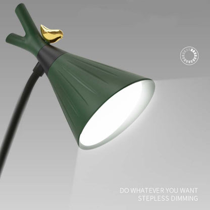 GIVELONG Forest Bird LED-Touch-USB-Tischlampe mit Handyhalter, Nachtlicht für Schlafzimmer und Nachttisch, GL361-1 Rot, GL361-2 Gelb, GL361-3 Blau, GL361-4 Grün, GL362-1 Pink, GL362-2 Gelb, GL362-3 Blau, GL362-4 Grün, GL363-1 Rot, GL363-2 Gelb ...