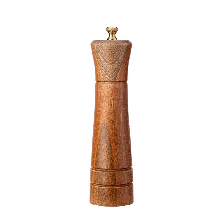 Holzpfeffermühle, Küche, Haushalt, manuell, festes Pfefferpulver, schwarze Pfeffermühle, Mühlenflasche, Gewürzglas, Stil 3, 5 Zoll, Stil 3, 8 Zoll