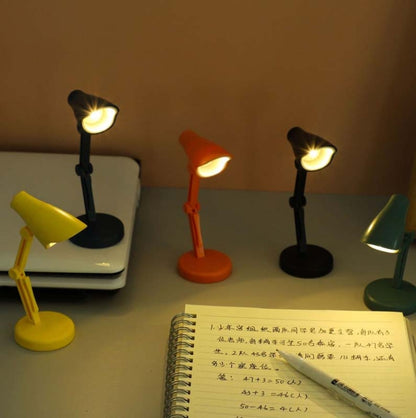 3 PCS Mini LED Schreibtisch Lampe Falten Tragbare Nacht Licht Magnetische Augenschutz Schreibtisch Lampe