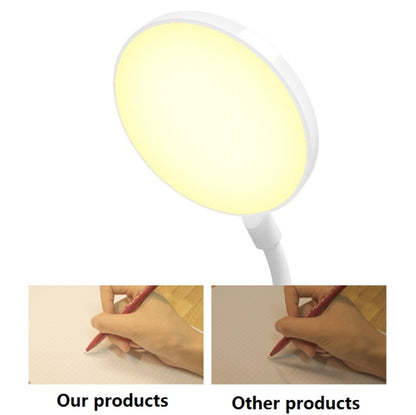 Aufladen 800 mAh, Einzelfarbtemperatur, dreistufige Einstellung, LED-Clip-Schreibtischlampe, USB-Augenschutz, Nachttischlampe, Plug-in, Aufladen 800 mAh