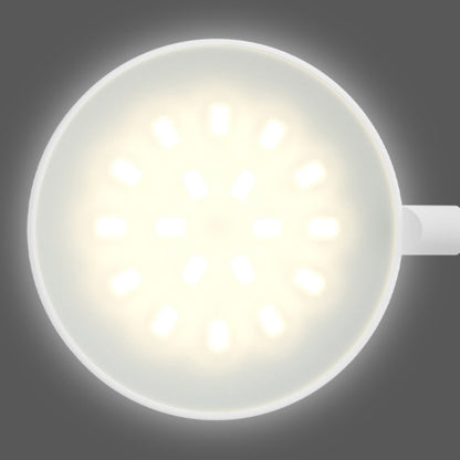 Aufladen 800 mAh, Einzelfarbtemperatur, dreistufige Einstellung, LED-Clip-Schreibtischlampe, USB-Augenschutz, Nachttischlampe, Plug-in, Aufladen 800 mAh