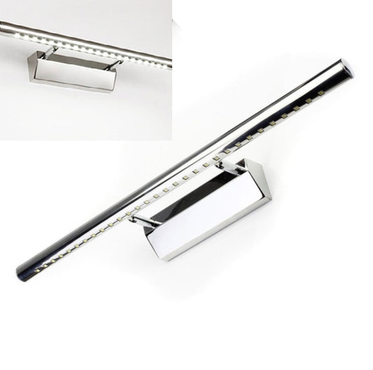 5W LED Wall Lamp Stainless Steel Bathroom Mirror Light, 40CM With Switch