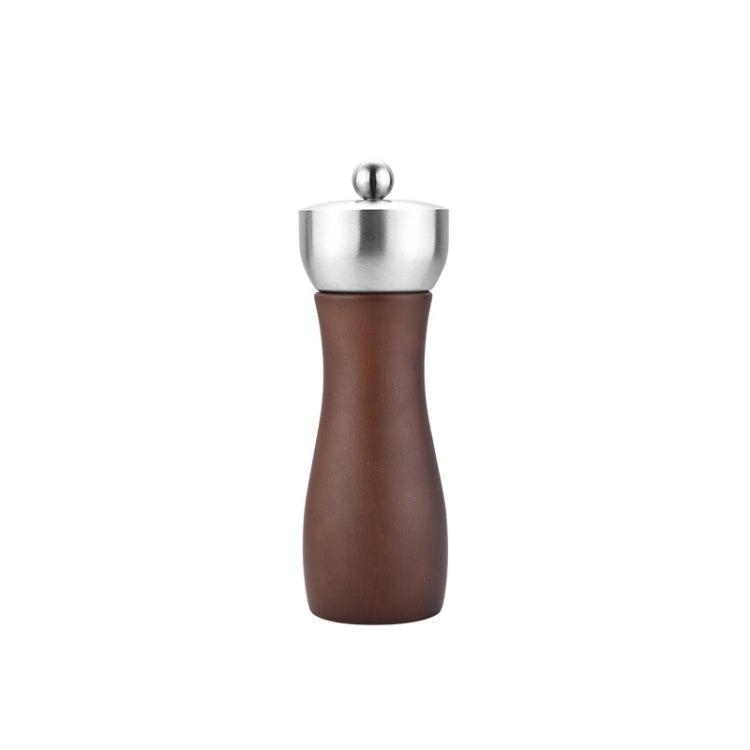 Manuelle Pfeffermühle aus Edelstahl 304 aus Buche, Pfeffermühle mit Keramikkern, Spezifikation: 20,3 cm, 2 Stück (Farbbox), Stil 5, 12,7 cm, Stil 5, 15,2 cm, Stil 5, 20,3 cm, Stil 5, 20,3 cm, 2 Stück