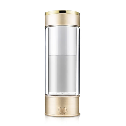 Tragbarer wasserstoffreicher Wasserbecher für die Gesundheit, hochkonzentrierter Negativ-Ionen-Elektrolysegenerator, 450 ml