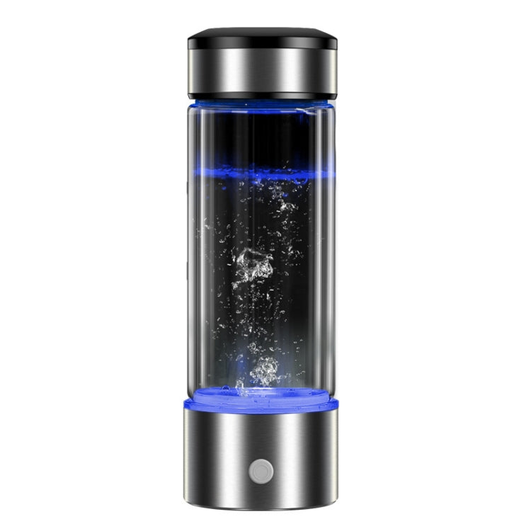 Tragbarer wasserstoffreicher Wasserbecher für die Gesundheit, hochkonzentrierter Negativ-Ionen-Elektrolysegenerator, 450 ml