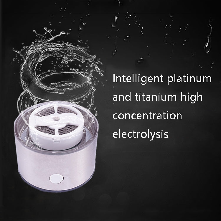Tragbarer wasserstoffreicher Wasserbecher für die Gesundheit, hochkonzentrierter Negativ-Ionen-Elektrolysegenerator, 450 ml