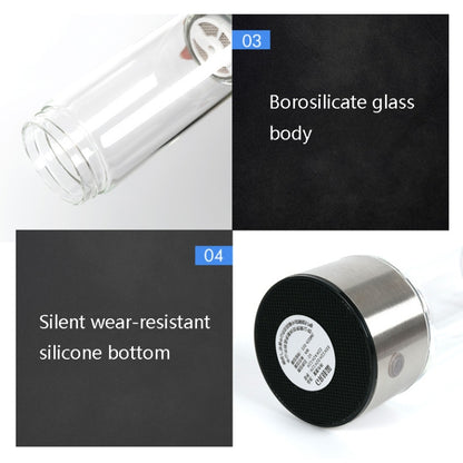Tragbarer wasserstoffreicher Wasserbecher für die Gesundheit, hochkonzentrierter Negativ-Ionen-Elektrolysegenerator, 450 ml
