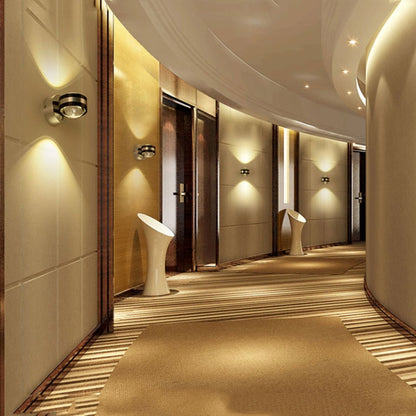 Up Down Wandleuchte LED Moderne Innen Hotel Dekoration Licht Wohnzimmer Schlafzimmer Nachttischlampe TV Hintergrund Lampen, Kaltweiß, Warmweiß