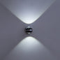 Up Down Wandleuchte LED Moderne Innen Hotel Dekoration Licht Wohnzimmer Schlafzimmer Nachttischlampe TV Hintergrund Lampen, Kaltweiß, Warmweiß