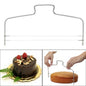 Edelstahl Verstellbarer Draht Kuchenschneider Slicer Leveler DIY Kuchen Backwerkzeuge, Kuchenschneider
