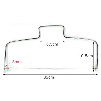 Edelstahl Verstellbarer Draht Kuchenschneider Slicer Leveler DIY Kuchen Backwerkzeuge, Kuchenschneider