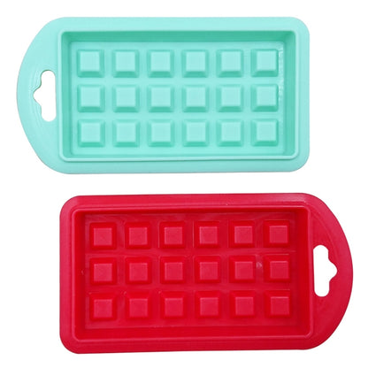 5-in-1-Waffelform aus lebensmittelechtem Silikon, für die Küche, Kuchen, Backzubehör, Rot, Grün, Beige, Rosa