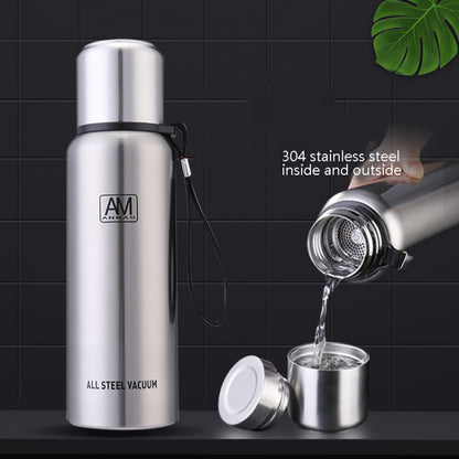 304 Edelstahl Isolierbecher Große Kapazität Sport Wasserbecher Outdoor Reisetopf