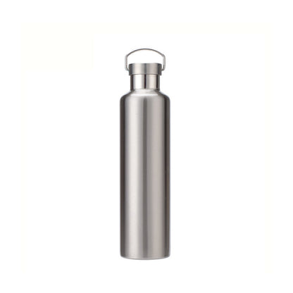 304 Vakuum-Edelstahl-Vakuumflasche, doppellagig, große Kapazität, Outdoor-Wasserflasche, Bergsteigen-Sportflasche