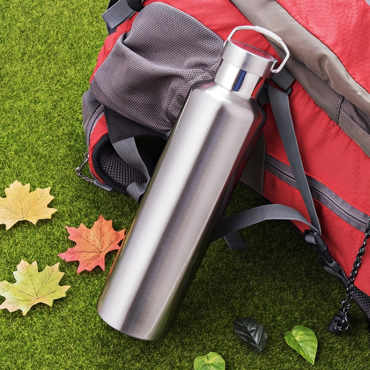 304 Vakuum-Edelstahl-Vakuumflasche, doppellagig, große Kapazität, Outdoor-Wasserflasche, Bergsteigen-Sportflasche