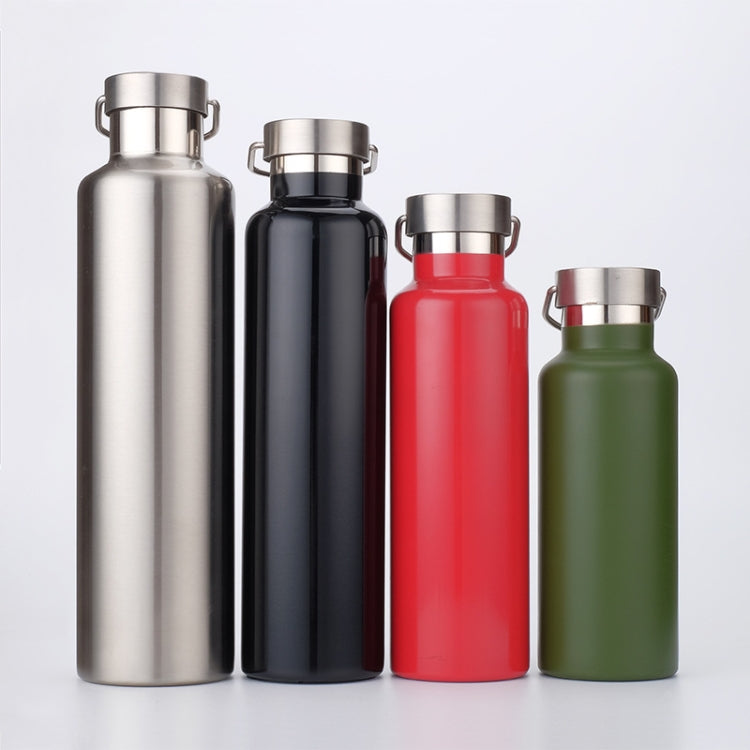 304 Vakuum-Edelstahl-Vakuumflasche, doppellagig, große Kapazität, Outdoor-Wasserflasche, Bergsteigen-Sportflasche