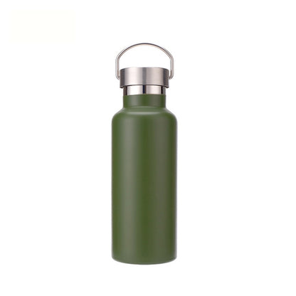 304 Vakuum-Edelstahl-Vakuumflasche, doppellagig, große Kapazität, Outdoor-Wasserflasche, Bergsteigen-Sportflasche