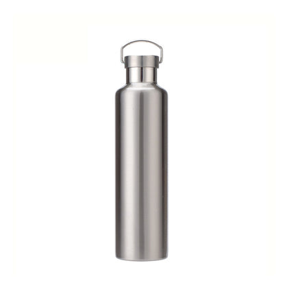 304 Vakuum-Edelstahl-Vakuumflasche, doppellagig, große Kapazität, Outdoor-Wasserflasche, Bergsteigen-Sportflasche