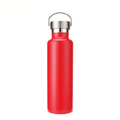 304 Vakuum-Edelstahl-Vakuumflasche, doppellagig, große Kapazität, Outdoor-Wasserflasche, Bergsteigen-Sportflasche