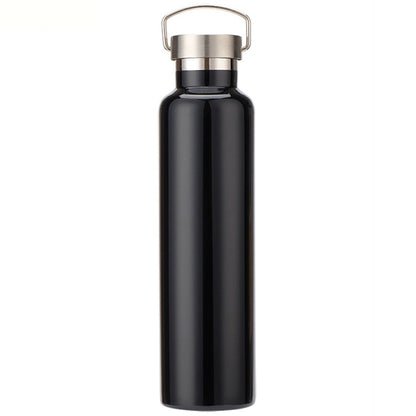 304 Vakuum-Edelstahl-Vakuumflasche, doppellagig, große Kapazität, Outdoor-Wasserflasche, Bergsteigen-Sportflasche