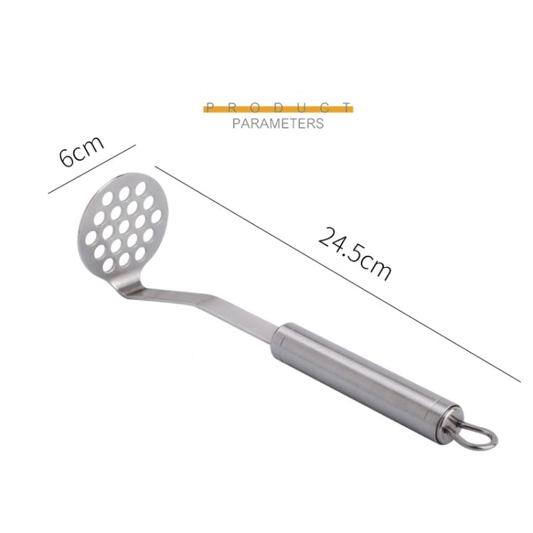 Kartoffelstampfer aus Edelstahl 304, Werkzeug zur Ergänzung von Babynahrung, Edelstahl 304