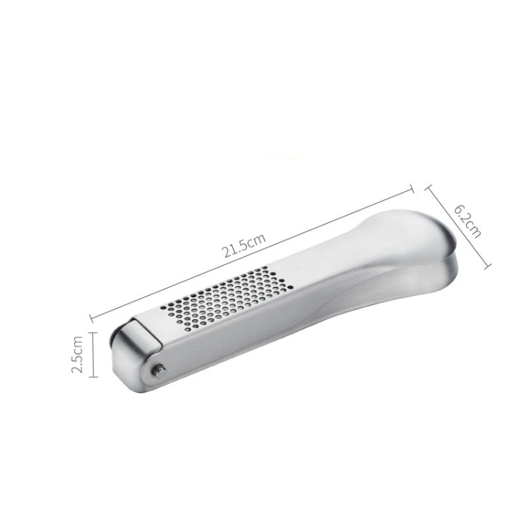 Knoblauchstampfer aus Edelstahl 304, Ingwer-Knoblauch-Handhacker, Knoblauchstampfer