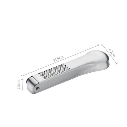 Knoblauchstampfer aus Edelstahl 304, Ingwer-Knoblauch-Handhacker, Knoblauchstampfer