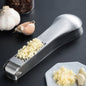 Knoblauchstampfer aus Edelstahl 304, Ingwer-Knoblauch-Handhacker, Knoblauchstampfer