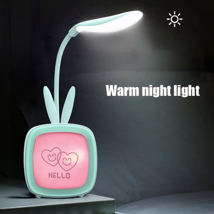 2 PCS Niedliche USB-Tischlampe mit Haustiermotiv, energiesparendes LED-Nachtlicht für den Augenschutz im Schlafzimmer und Schlafsaal, zufällige Farbauswahl, Kaninchen, süßer Bär, Rehkitz, Archie