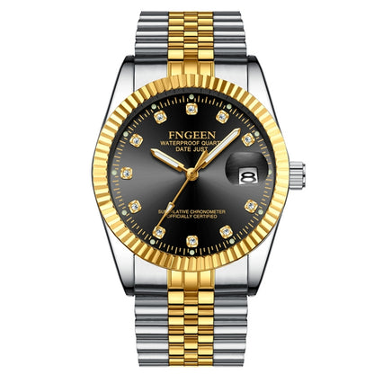 FNGEEN 7008 Men Fashion Diamond Dial Watch Couple Watch