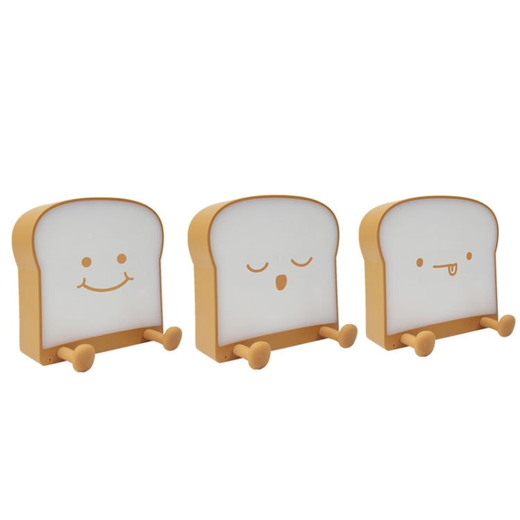 FL-01 Toastbrot-Nachtlicht mit Handyhalter, Zeitgesteuertes Schlaflicht für Kinderzimmer, FL-01 Toastbrot gefräßig, FL-01 Toastbrot Schlummerlicht, FL-01 Toastbrot verspielt