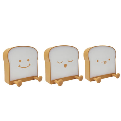 FL-01 Toastbrot-Nachtlicht mit Handyhalter, Zeitgesteuertes Schlaflicht für Kinderzimmer, FL-01 Toastbrot gefräßig, FL-01 Toastbrot Schlummerlicht, FL-01 Toastbrot verspielt