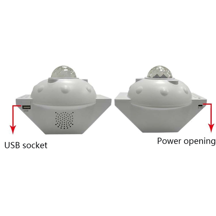 SC522-01 USB Bluetooth Musik Wasserzeichen Sternenhimmel Projektionslicht LED Bühnenlicht Nachtlicht