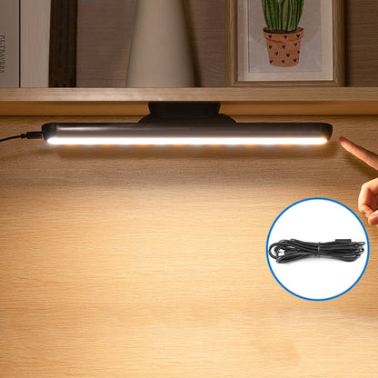 LED-Schreibtischlampe für Studentenwohnheime, Schreibtisch-Augenschutz, Leselampe, Spezifikation: Direkteinbau, dreidimensionales Dimmen, stufenloses Dimmen, Fernbedienungsstil