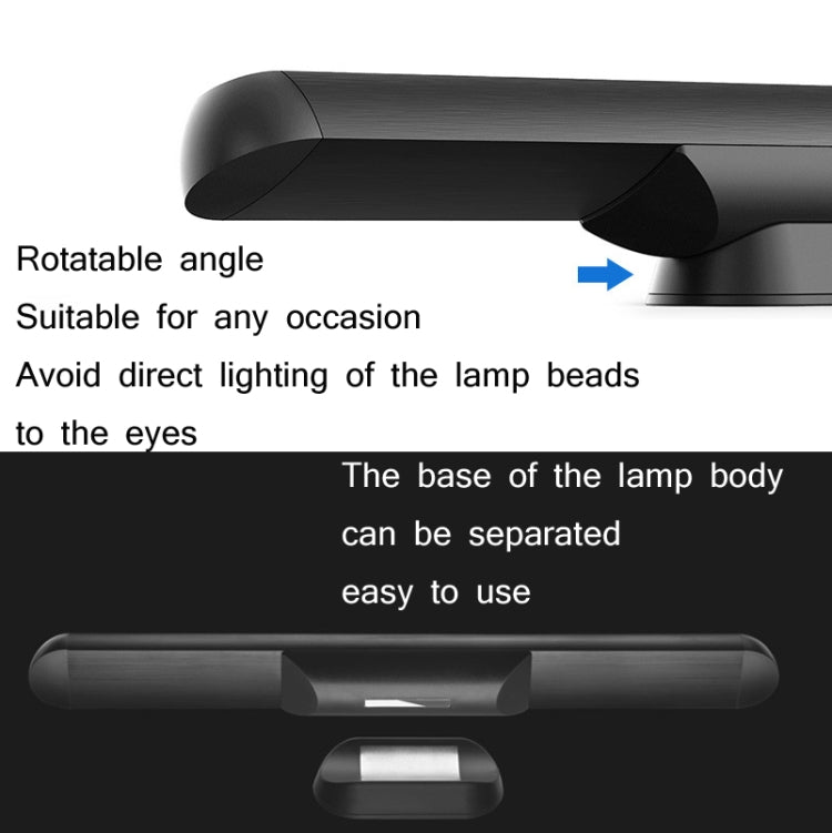 LED-Schreibtischlampe für Studentenwohnheime, Schreibtisch-Augenschutz, Leselampe, Spezifikation: Direkteinbau, dreidimensionales Dimmen, stufenloses Dimmen, Fernbedienungsstil