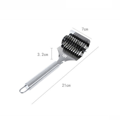 Manueller Nudelschneider aus Edelstahl, Küchenwerkzeug, Nudelschneider