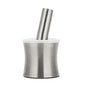 Kitchen 304 Stainless Steel Garlic Masher Spice Bean Nut Grinder, Straight Shape, Waist Shape, Drum Shape, Big Bowl Shape, Large Drum Shape