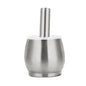 Kitchen 304 Stainless Steel Garlic Masher Spice Bean Nut Grinder, Straight Shape, Waist Shape, Drum Shape, Big Bowl Shape, Large Drum Shape
