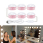 Spiegelfrontlicht Dimmbarer Schminkspiegel USB-Touch-Control-Licht, 2 LEDs, 6 LEDs, 10 LEDs, 14 LEDs