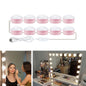 Spiegelfrontlicht Dimmbarer Schminkspiegel USB-Touch-Control-Licht, 2 LEDs, 6 LEDs, 10 LEDs, 14 LEDs